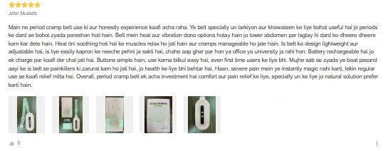Customer review screenshot