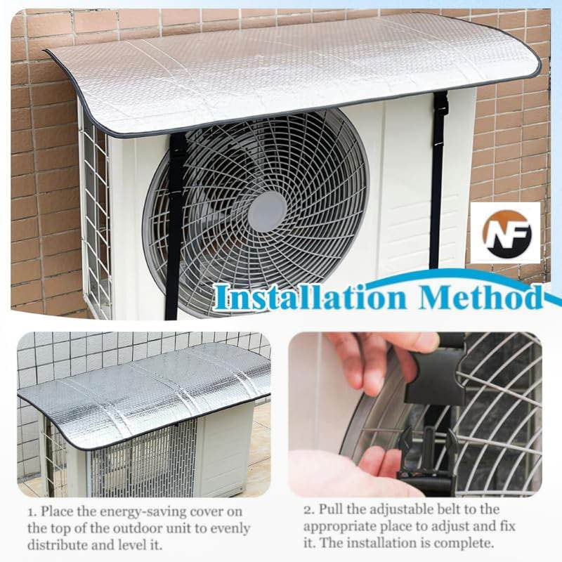 TheHeatGuard™ AC Outdoor Unit Protection Shield