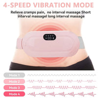 Period Cramp Relief Electric Heating Belt Massager