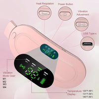 Period Cramp Relief Electric Heating Belt Massager
